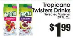 Supremo Foods Inc Tropicana Twisters Drinks offer