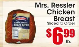 Supremo Foods Inc Mrs. Ressler Chicken Breast offer
