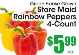 Supremo Foods Inc Green House Grown Store Maid Rainbow Peppers offer