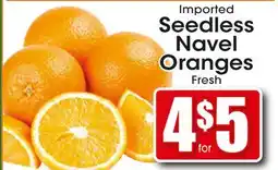 Supremo Foods Inc Seedless Navel Oranges offer