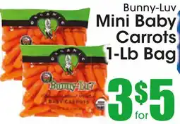 Supremo Foods Inc Bunny-Luv Mini Baby Carrots offer