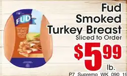 Supremo Foods Inc Fud Smoked Turkey Breast offer