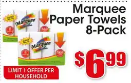 Supremo Foods Inc Marquee Paper Towels offer
