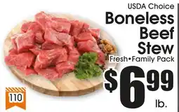 Supremo Foods Inc USDA Choice Boneless Beef Stew offer