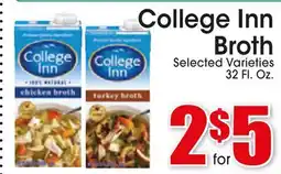 Supremo Foods Inc College Inn Broth offer
