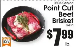 Supremo Foods Inc USDA Choice Point Cut Beef Brisket offer