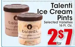 Supremo Foods Inc Talenti Ice Cream Pints offer
