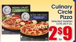 Supremo Foods Inc Culinary Circle Pizza offer