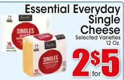 Supremo Foods Inc Essential Everyday Single Cheese offer
