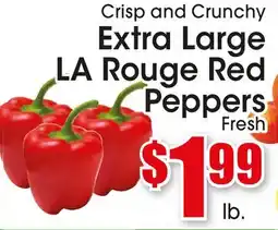 Supremo Foods Inc Extra Large LA Rouge Red Peppers offer
