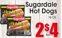 Supremo Foods Inc Sugardale Hot Dogs offer