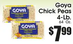 Supremo Foods Inc Goya Chick Peas offer