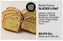 Bristol Farms Bristol Farms SLICED LOAF offer