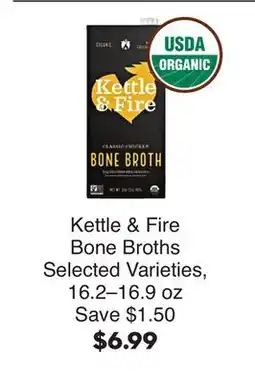 Bristol Farms Kettle & Fire Bone Broths offer