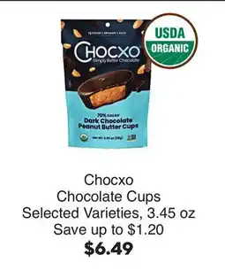 Bristol Farms Chocxo Chocolate Cups offer