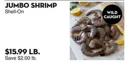 Bristol Farms JUMBO SHRIMP offer