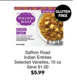 Bristol Farms Saffron Road Indian Entrées offer
