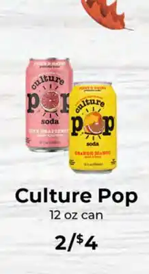 Sunset Foods Culture Pop offer