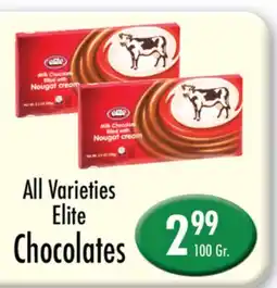 Garden Fresh Market All Varieties Elite Chocolates offer