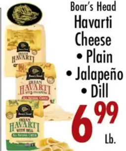 Garden Fresh Market Boar's Head Havarti Cheese offer