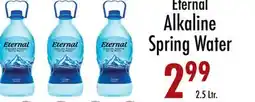 Garden Fresh Market Eternal Alkaline Spring Water offer