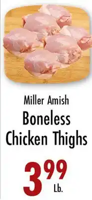 Garden Fresh Market Miller Amish Boneless Chicken Thighs offer