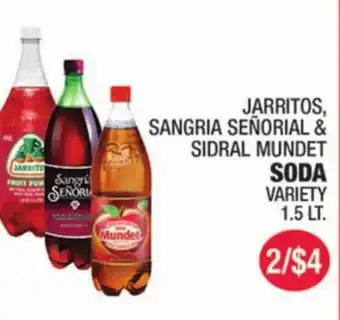 Carnicerias Jimenez JARritos, Sangria Señorial & Sidral Mundet offer