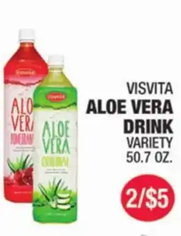 Carnicerias Jimenez VISVITA ALOE VERA DRINK VARIETY offer