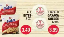 Carnicerias Jimenez LALA BITES, EL TAPATIO OAXACA CHEESE offer