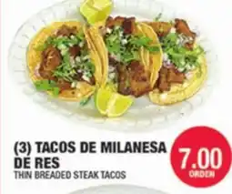 Carnicerias Jimenez (3) TACOS DE MILANESA DE RES offer