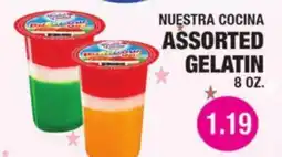 Carnicerias Jimenez NUESTRA COCINA ASSORTED GELATIN offer