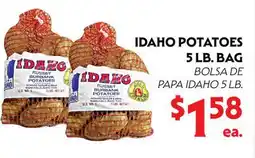 La Chiquita Food Market IDAHO POTATOES 5 LB. BAG offer