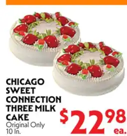 La Chiquita Food Market CHICAGO SWEET CONNECTION THREE MILK CAKE offer