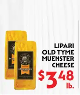 La Chiquita Food Market LIPARI OLD TYME MUENSTER CHEESE offer
