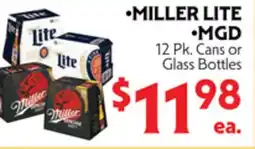 La Chiquita Food Market MILLER LITE •MGD offer