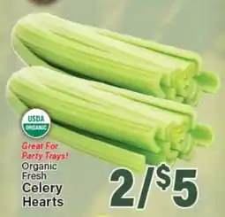 Angelo Caputo's Fresh Market Organic Fresh Celery Hearts offer