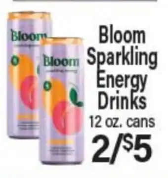 Angelo Caputo's Fresh Market Bloom Sparkling Energy Drinks offer