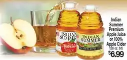 Angelo Caputo's Fresh Market Indian Summer Premium Apple Juice or 100% Apple Cider offer