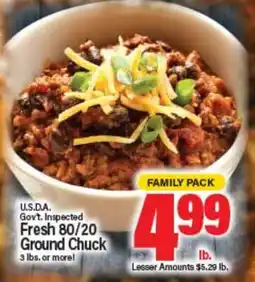 Angelo Caputo's Fresh Market Fresh 80/20 Ground Chuck offer