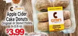 Angelo Caputo's Fresh Market Clyde's Apple Cider Cake Donuts offer
