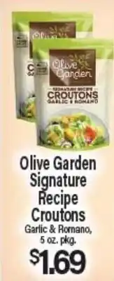 Angelo Caputo's Fresh Market Olive Garden Signature Recipe Croutons offer