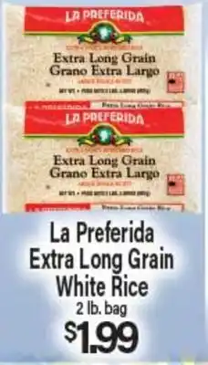 Angelo Caputo's Fresh Market La Preferida Extra Long Grain White Rice offer