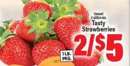 Angelo Caputo's Fresh Market Sweet California Tasty Strawberries offer