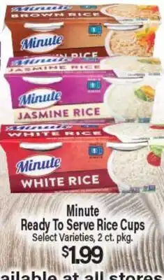 Angelo Caputo's Fresh Market Minute Ready To Serve Rice Cups offer