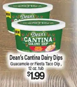 Angelo Caputo's Fresh Market Dean's Cantina Dairy Dips offer