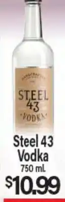 Angelo Caputo's Fresh Market Steel 43 Vodka offer