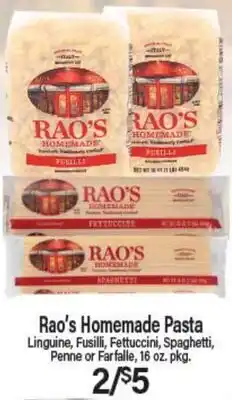 Angelo Caputo's Fresh Market Rao's Homemade Pasta offer