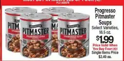 Angelo Caputo's Fresh Market Progresso Pitmaster Soups offer