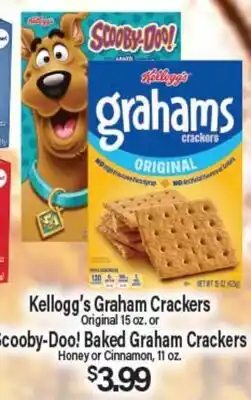 Angelo Caputo's Fresh Market Kellogg's Graham Crackers or Scooby-Doo! Baked Graham Crackers offer