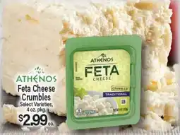 Angelo Caputo's Fresh Market ATHENOS Feta Cheese Crumbles offer